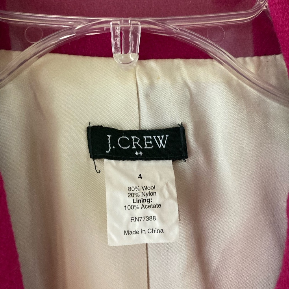 J Crew Wool Blazer size 4 - Picture 5 of 9